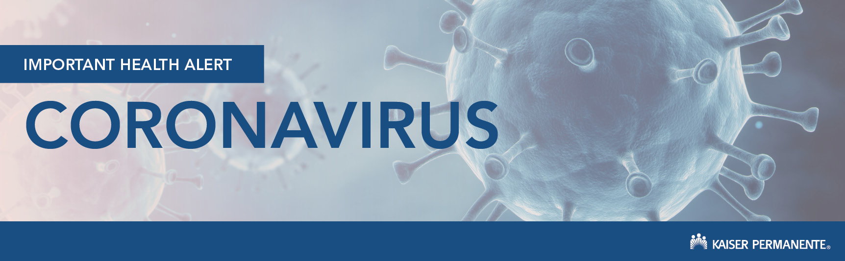 Coronavirus Alert Banner
