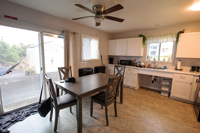 interior dining area