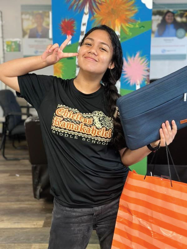 Students from middle school through college with its What’s Next program